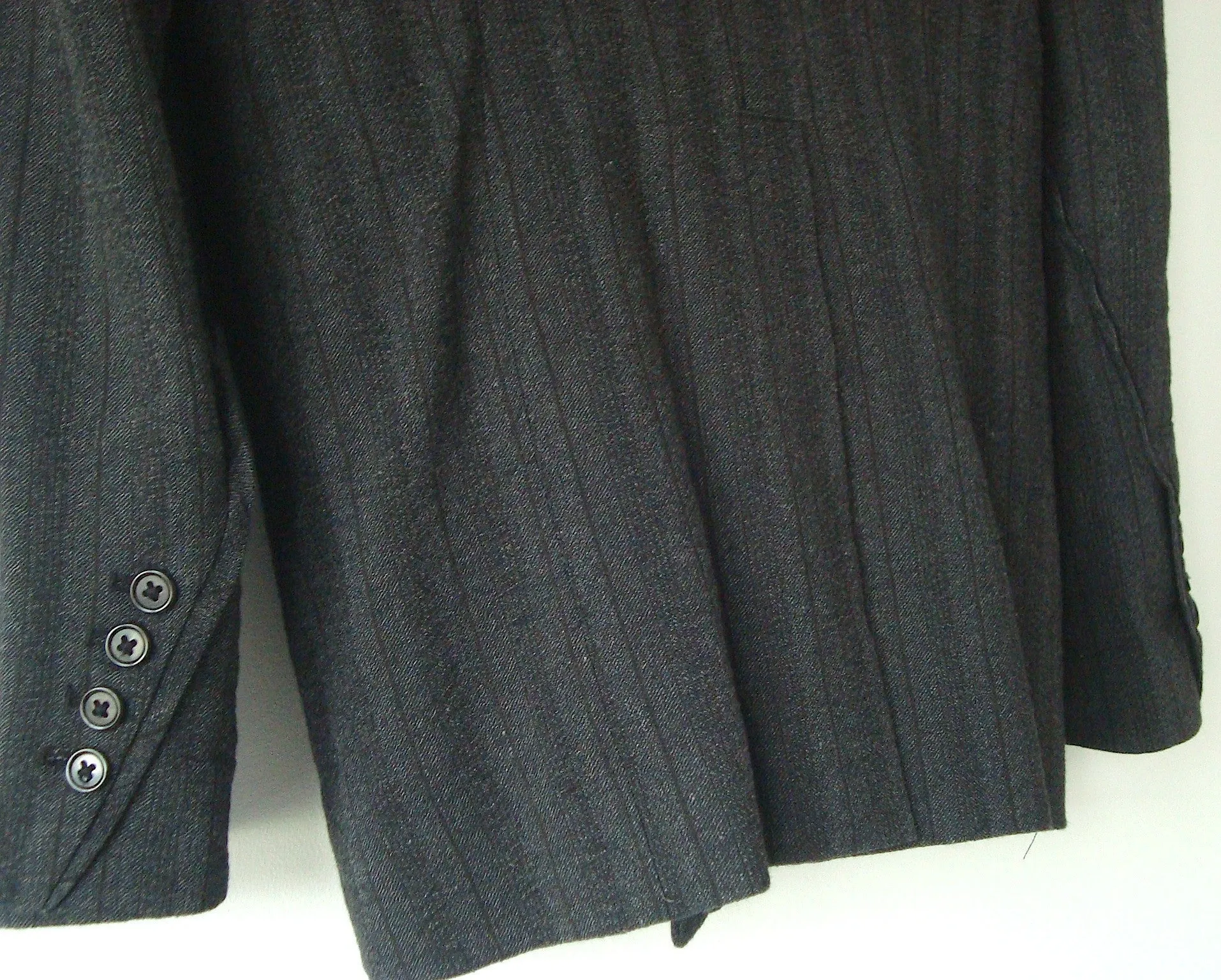 2008 'Portrait' Linen/Wool Blazer Jacket with Piping Details