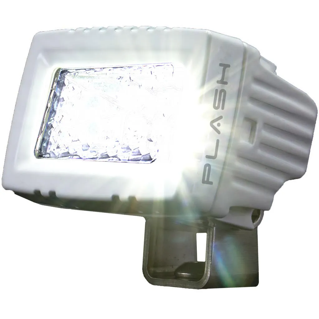 20W Low Profile LED Spreader Light - White Housing - Diffused