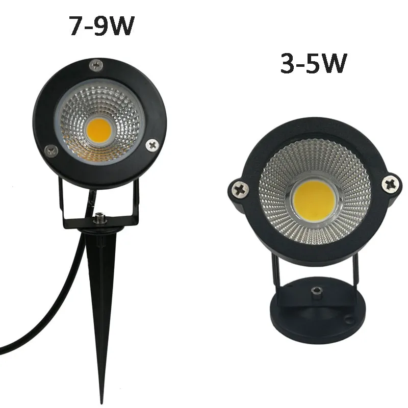 4PCS 9W Outdoor LED Garden Lamp LED Garden Landscape Light AC220V110V 12V Waterproof Lighting Led Light Garden Path Spotlights