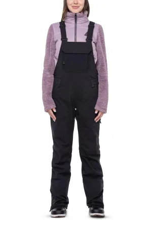 686 Black Magic Insulated Bib - Charcoal Texture-Women's