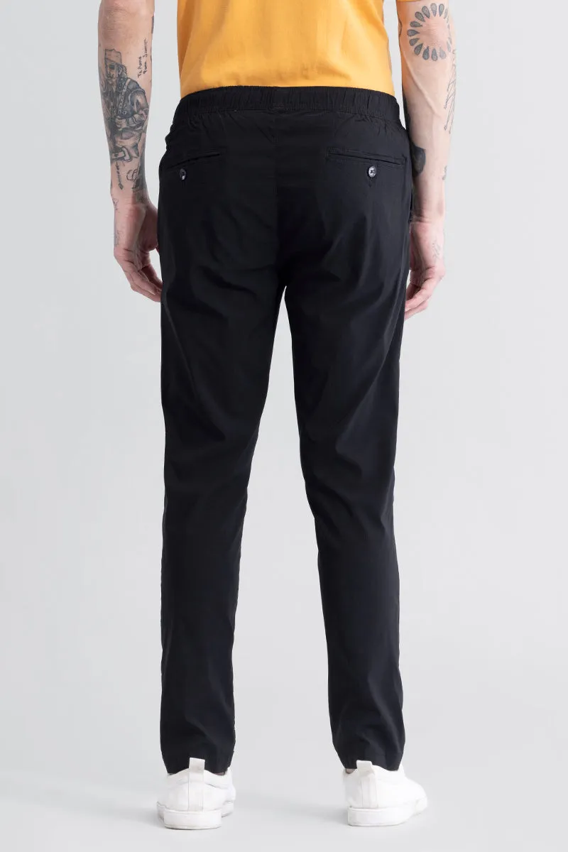 Active Flex Black Chino