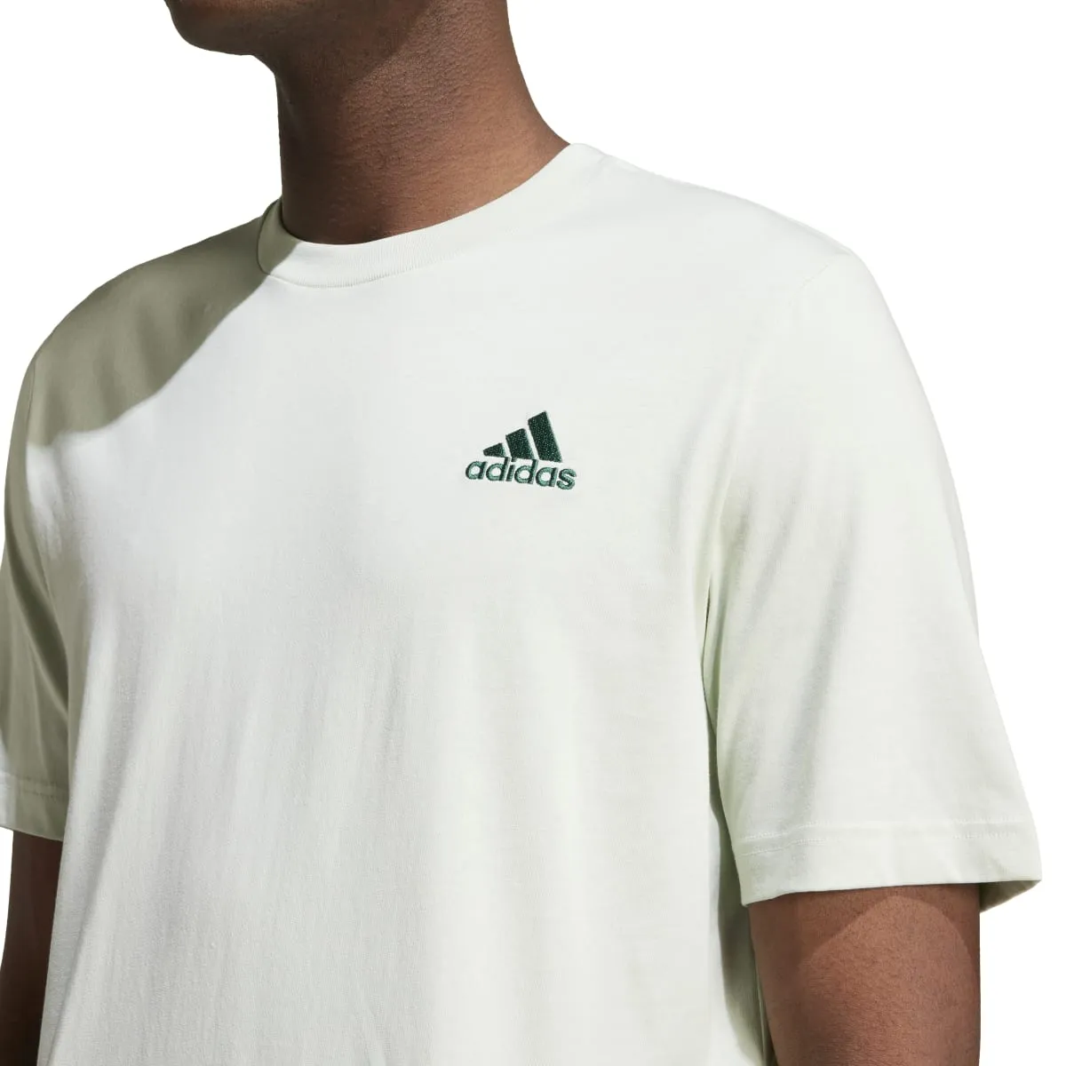 adidas Men's Essentials Single Jersey Embroidered Small Logo T-Shirt