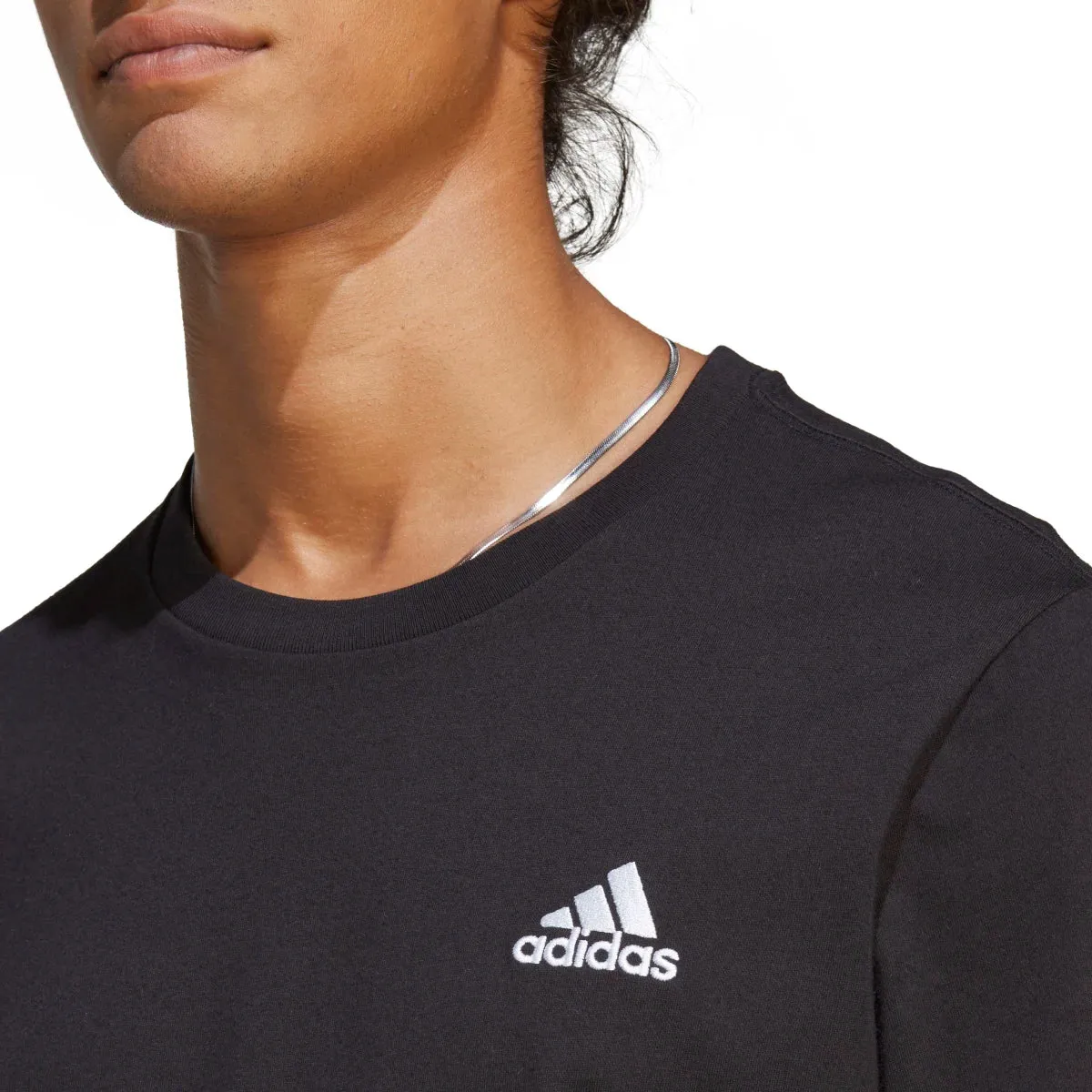 adidas Men's Short Sleeve Single Jersey T-Shirt (Tall)