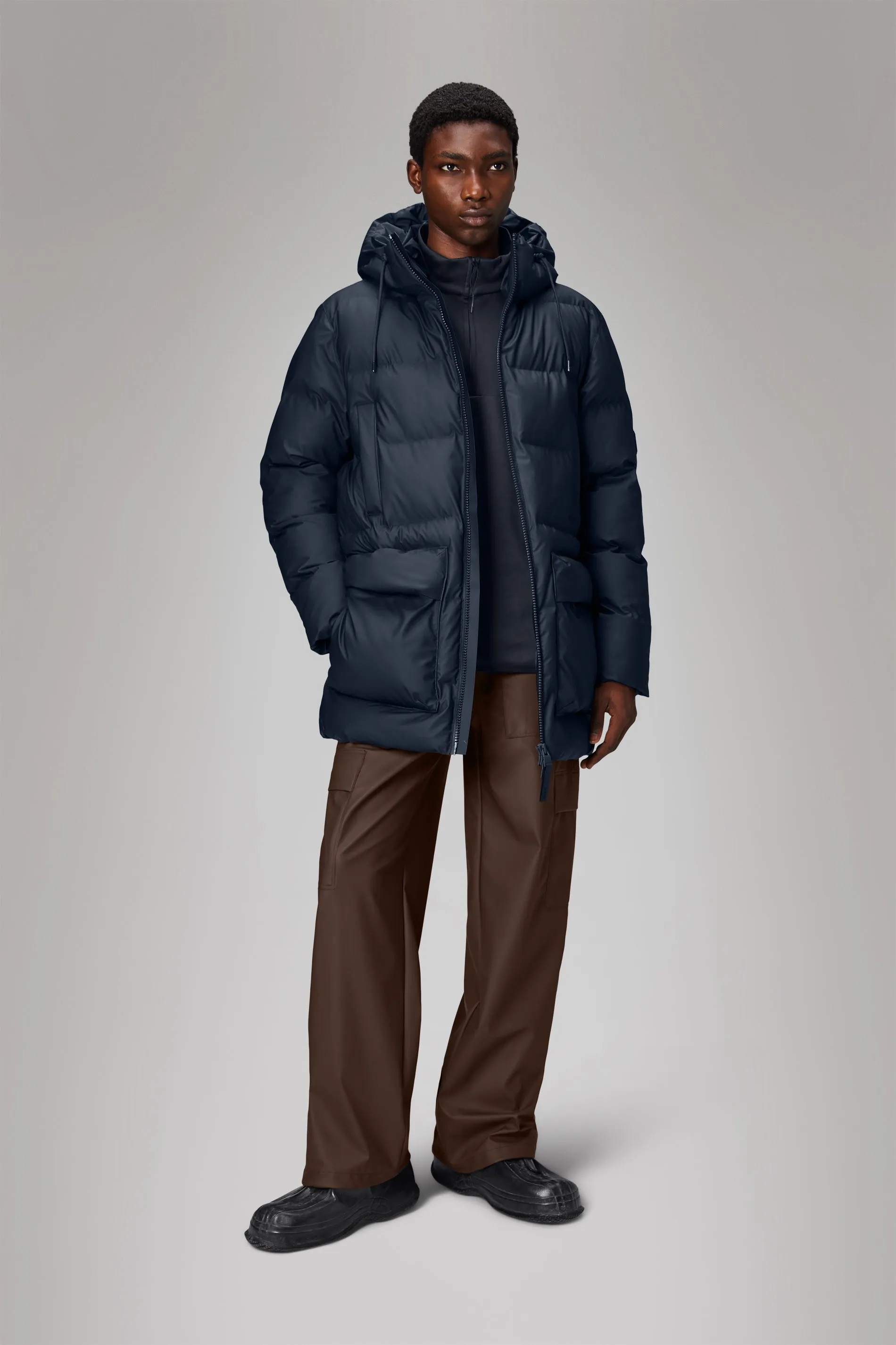 Alta Long Puffer Cargo Jacket