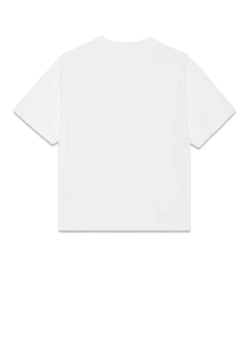 Anya Flower Logo T-shirt - White