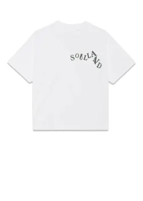 Anya Metal Letters Logo T-shirt - White