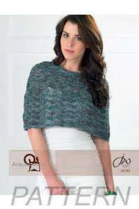 Araucania Yarns Ucayali Lace Poncho PATTERN ONLY