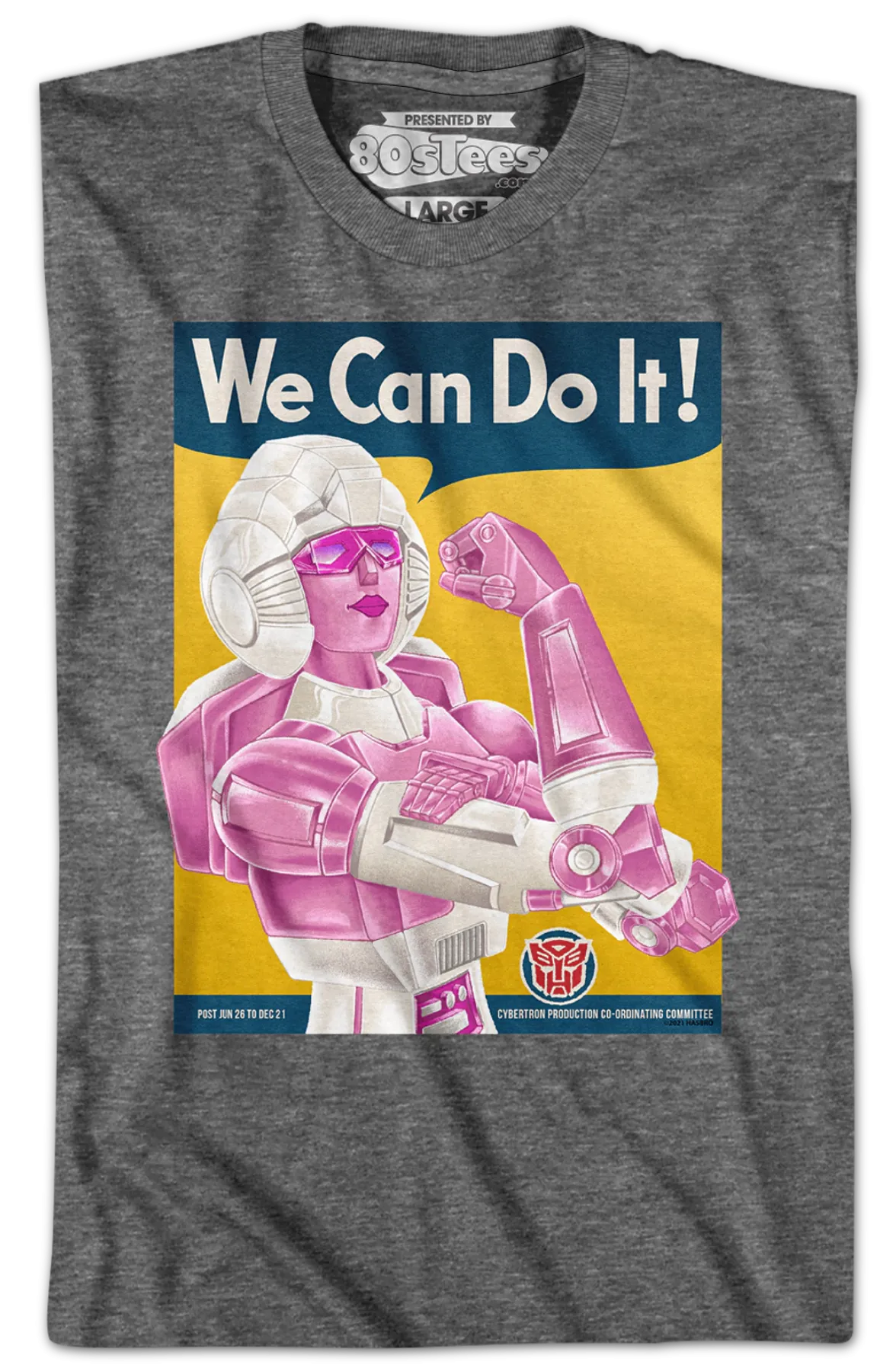 Arcee We Can Do It Transformers T-Shirt