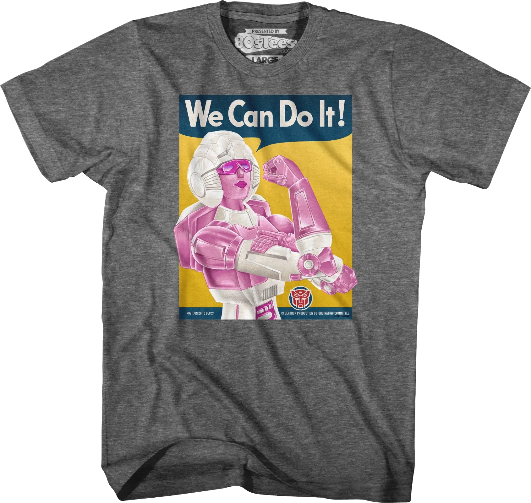 Arcee We Can Do It Transformers T-Shirt