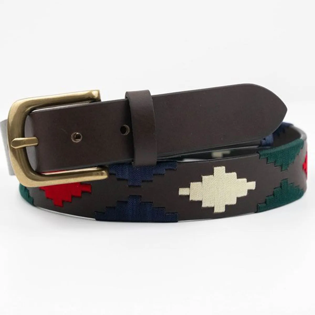 ArdMoor Polo Belt - Red/Green/Navy