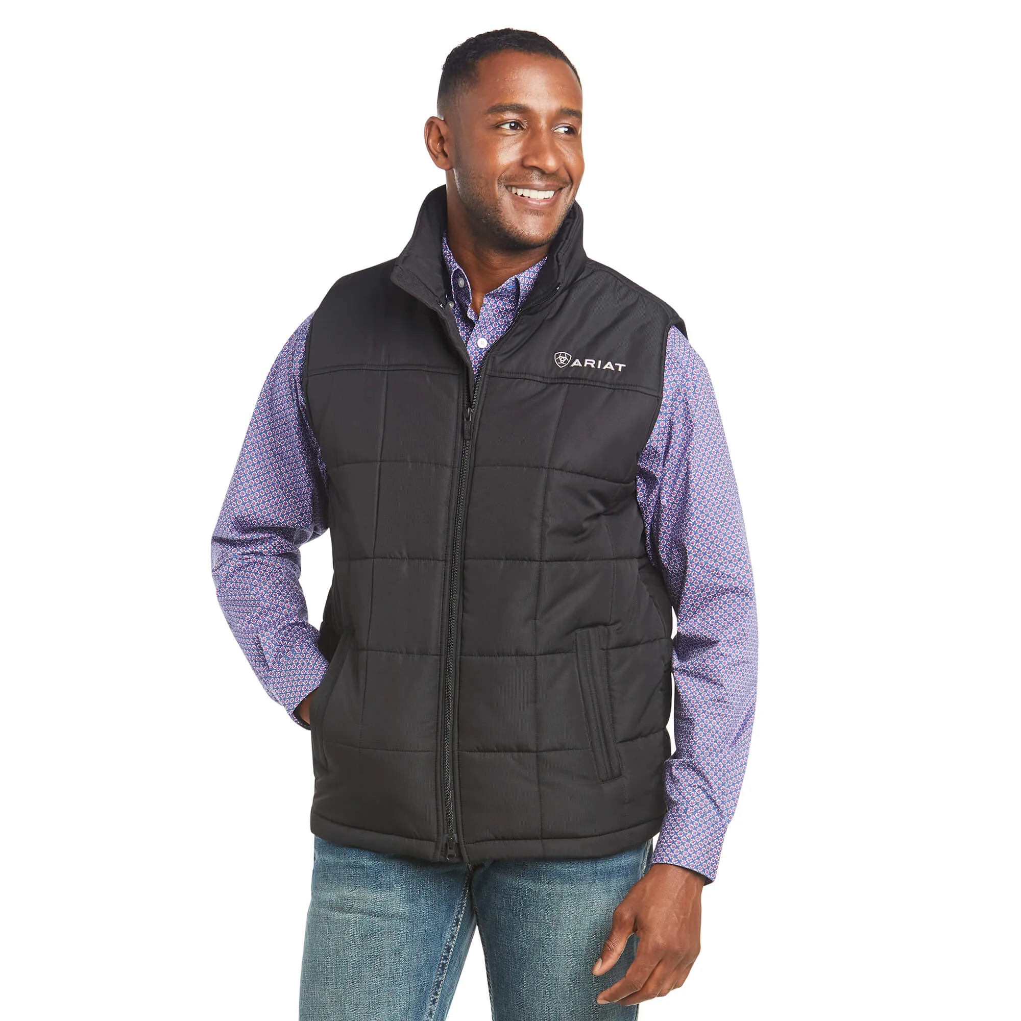 Ariat Men's Black Crius Insulated Vest