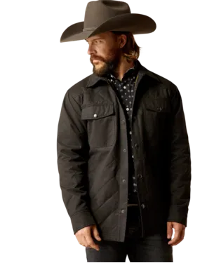 Ariat Men's Black Grizzly Shirt Jacket