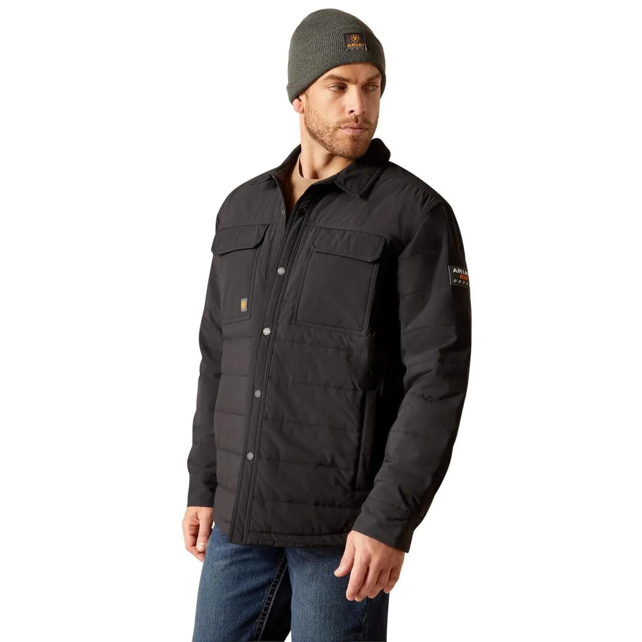 Ariat Men's Rebar Cordura Ripstop Insulated Shirt Jacket