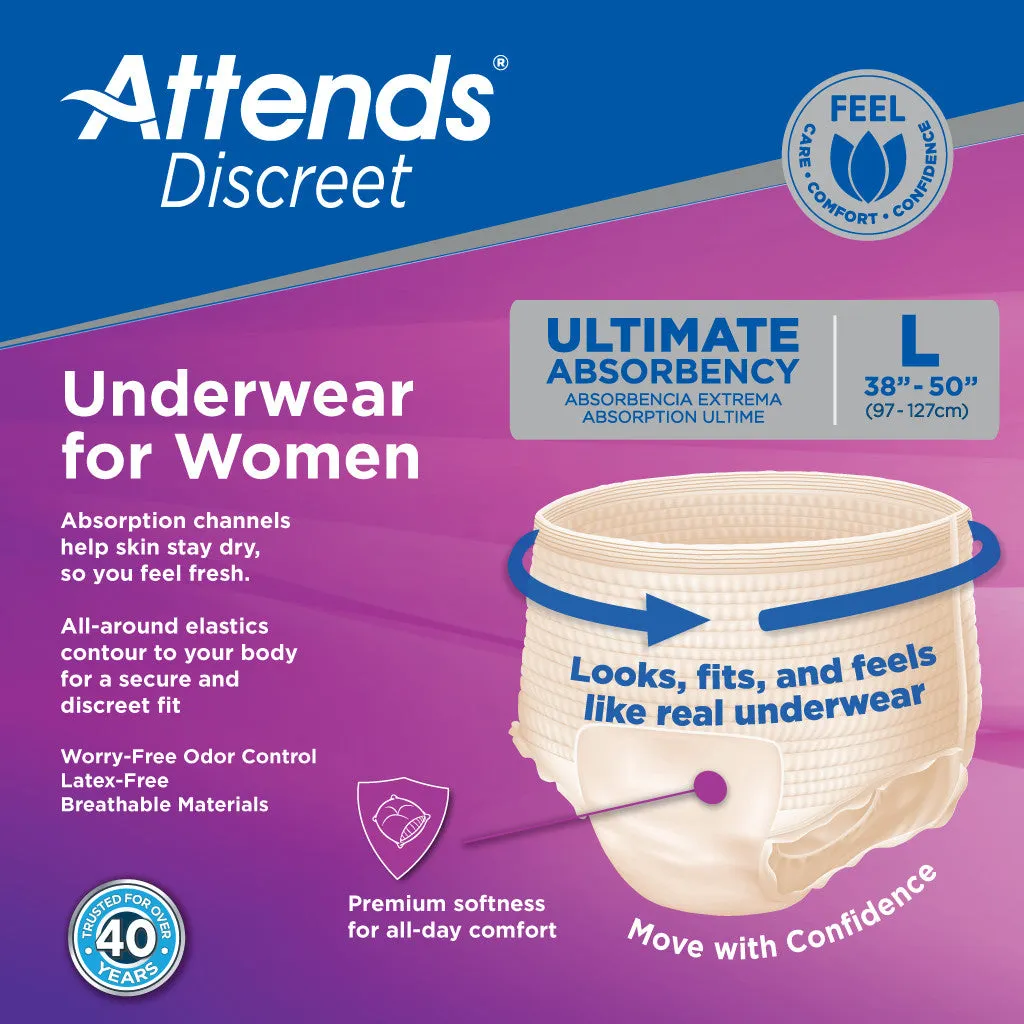 Attends Discreet Women's Underwear