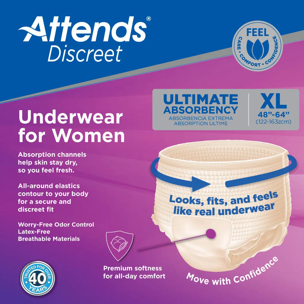 Attends Discreet Women's Underwear