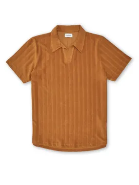 Austell Short Sleeve Polo Shirt Haywood Ochre