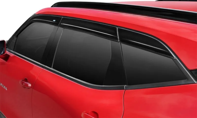 AVS 19-20 Chevrolet Blazer Ventvisor Low Profile Front & Rear Window Deflectors 6pc - Smoke