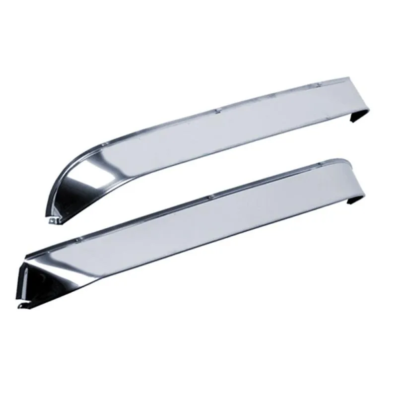 AVS 82-93 GMC Sonoma Ventshade Window Deflectors 2pc - Stainless