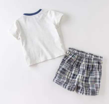 Baby short sleeve t-shirt set