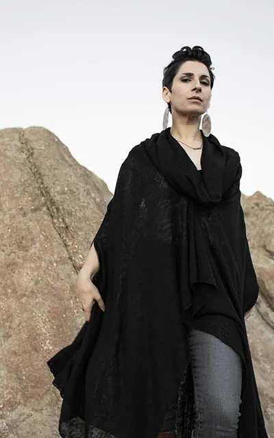 Badlands Cloak - Desert Crepe Collection