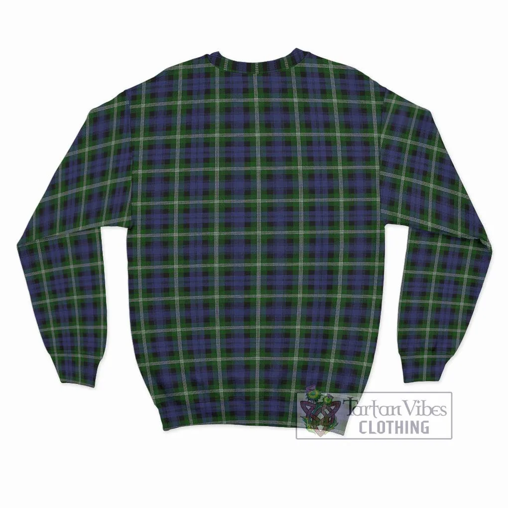 Baillie of Polkemmet Tartan Sweatshirt with Family Crest DNA In Me Style