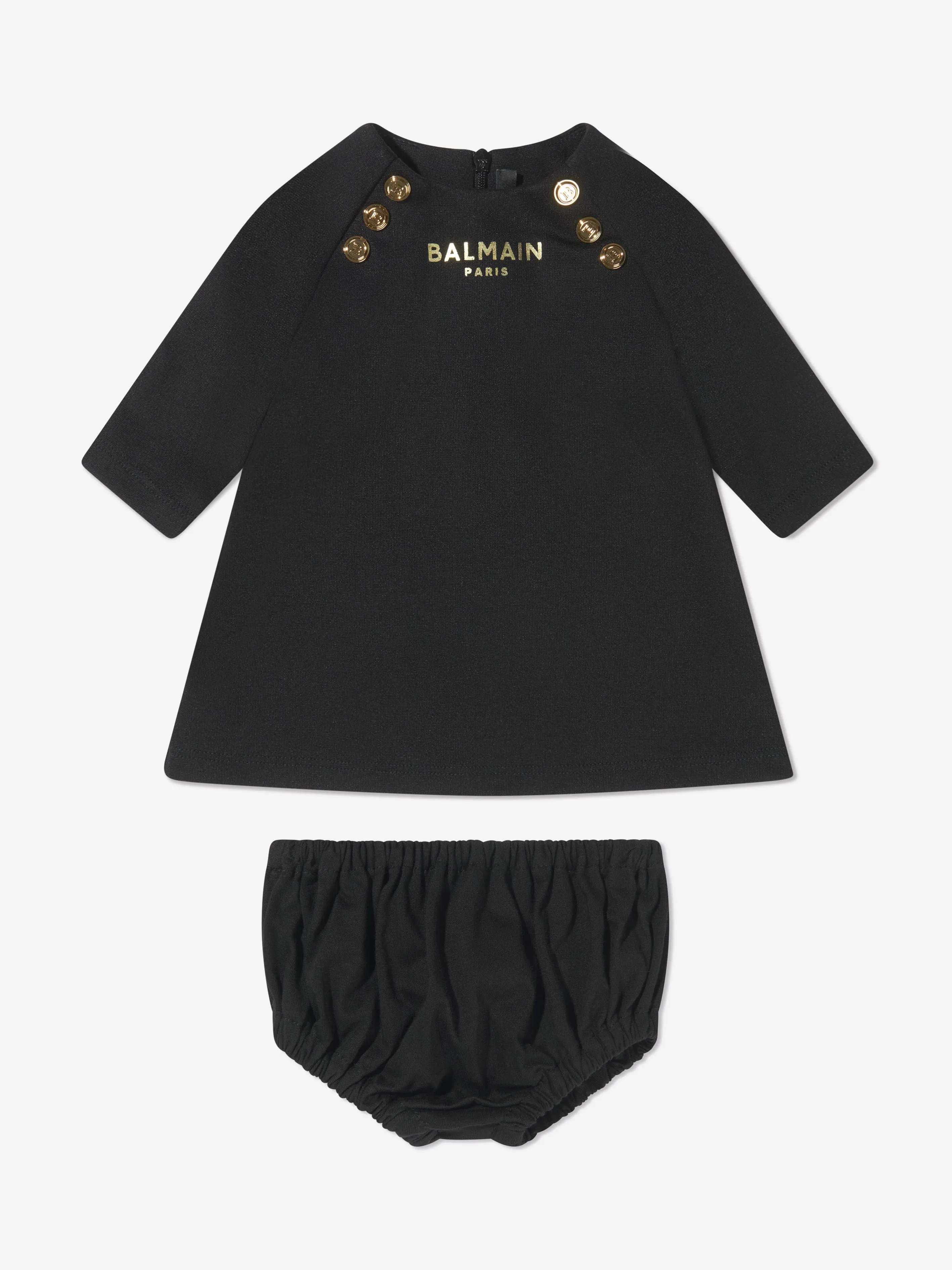 Balmain Baby Girls Dress With Knickers