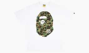 BAPE ABC CAMO TEE WHITE/GREEN