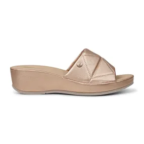 Bata Comfit RELIFT Low-Heel Platform Slip-On Sandal for Women