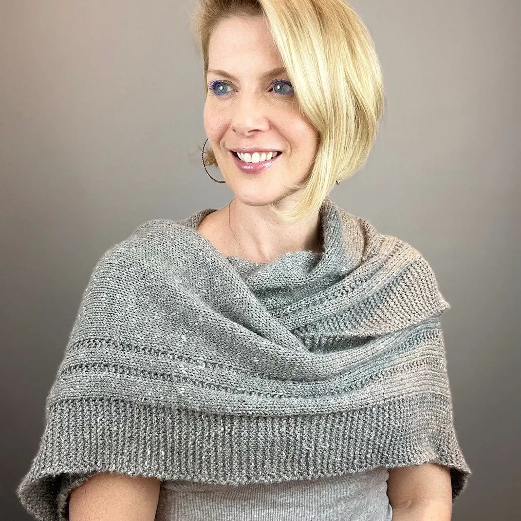 Beech Hill Wrap Knitting Kit | The Fibre Co. Acadia