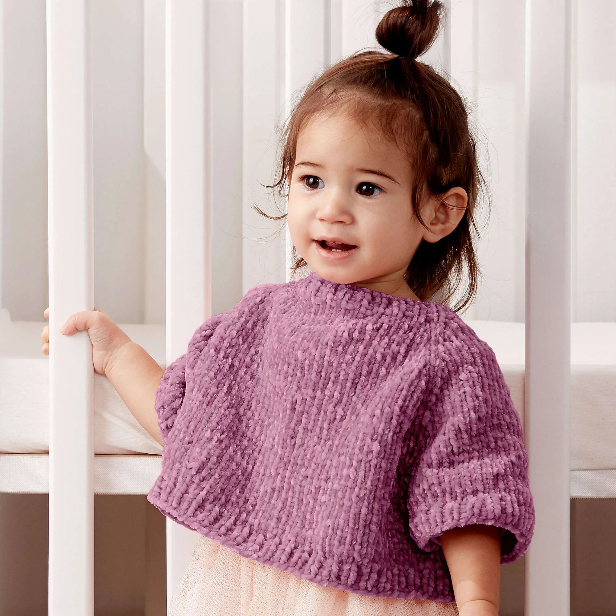 Bernat Knit Poncho Pullover