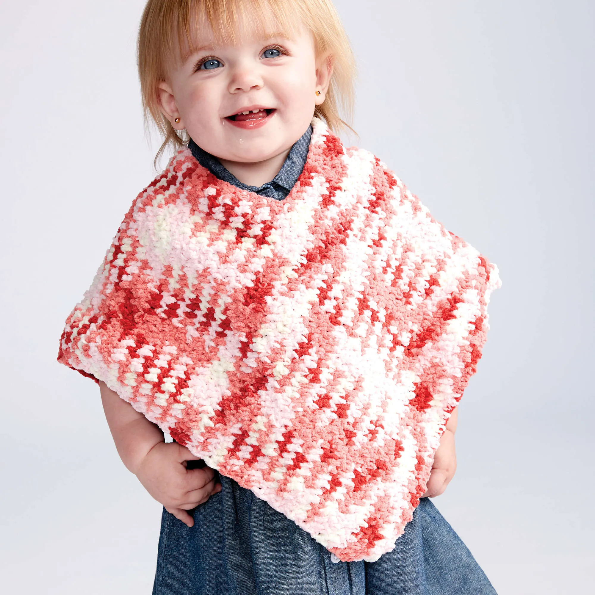 Bernat Simple Crochet Baby Poncho