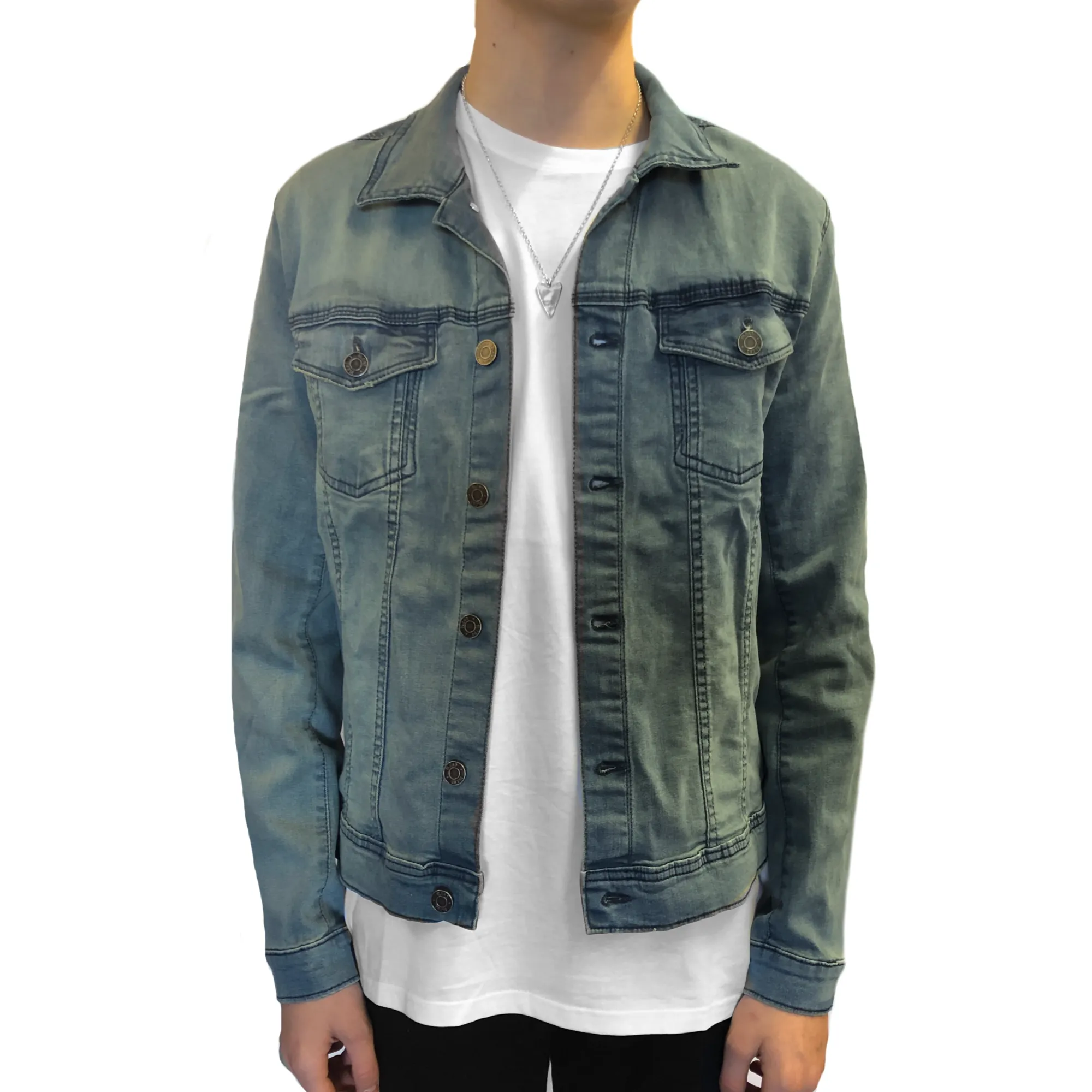 Blend Mens Denim Jacket - 20707669- - -