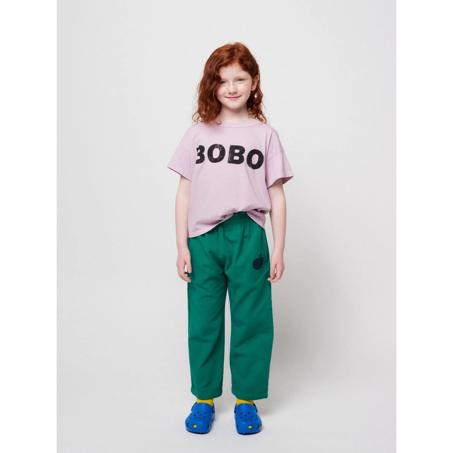 Bobo Choses Pale Mauve Short Sleeve T-Shirt