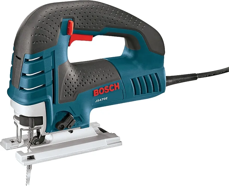 Bosch JS470E Jig Saw, 7 A, 0.87 in Aluminum, 0.37 in Mild Steel, 5.875 in Soft Wood Cutting Capacity, 1 in L Stroke :EA: QUANTITY: 1