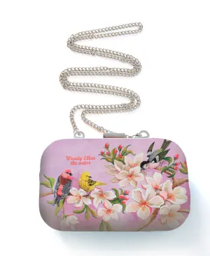 Box purse, box clutch, Bloom