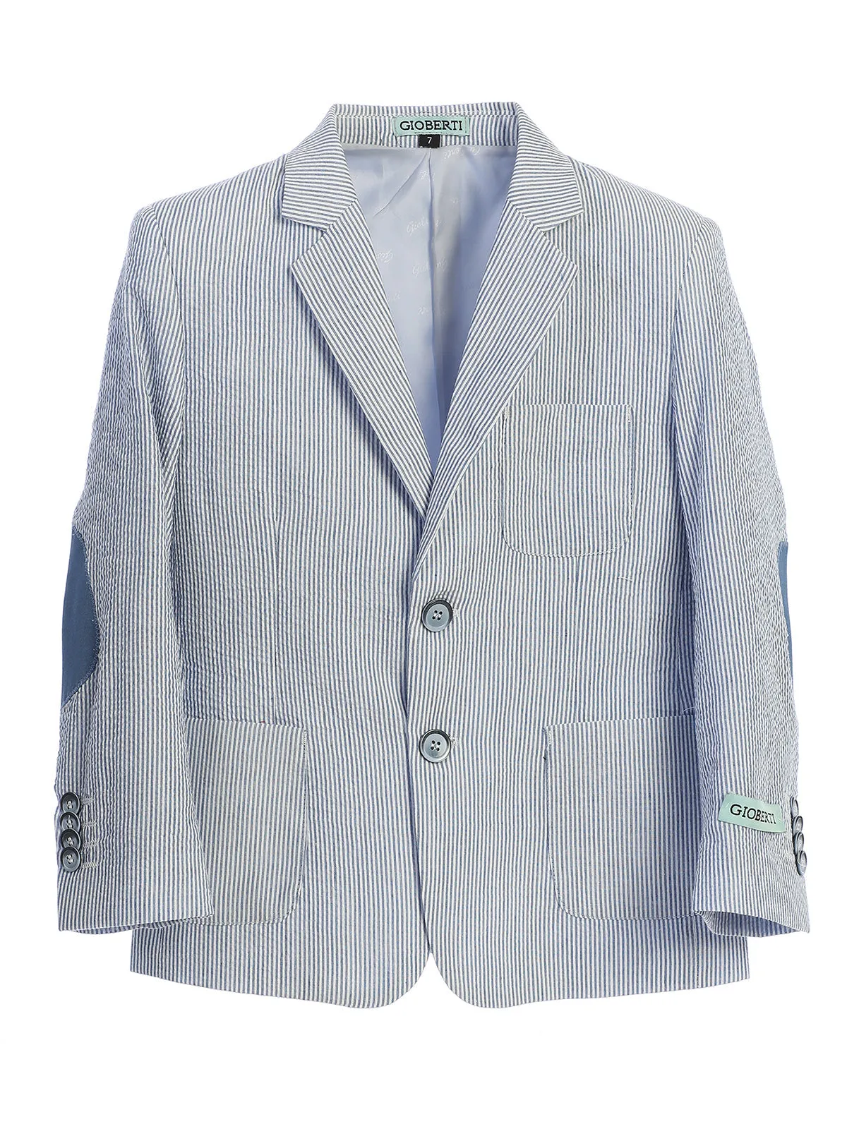 Boy's Seersucker Blazer