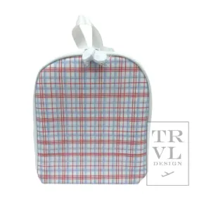 Bring It Lunch Tote - Classic Red Plaid