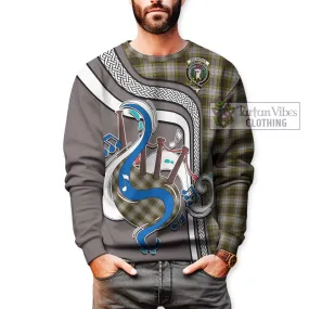 Buchanan Dress Tartan Sweatshirt with Epic Bagpipe Style