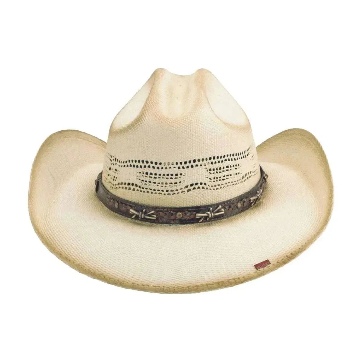 Bullhide Barb Wire - Bangora Straw Cowboy Hat