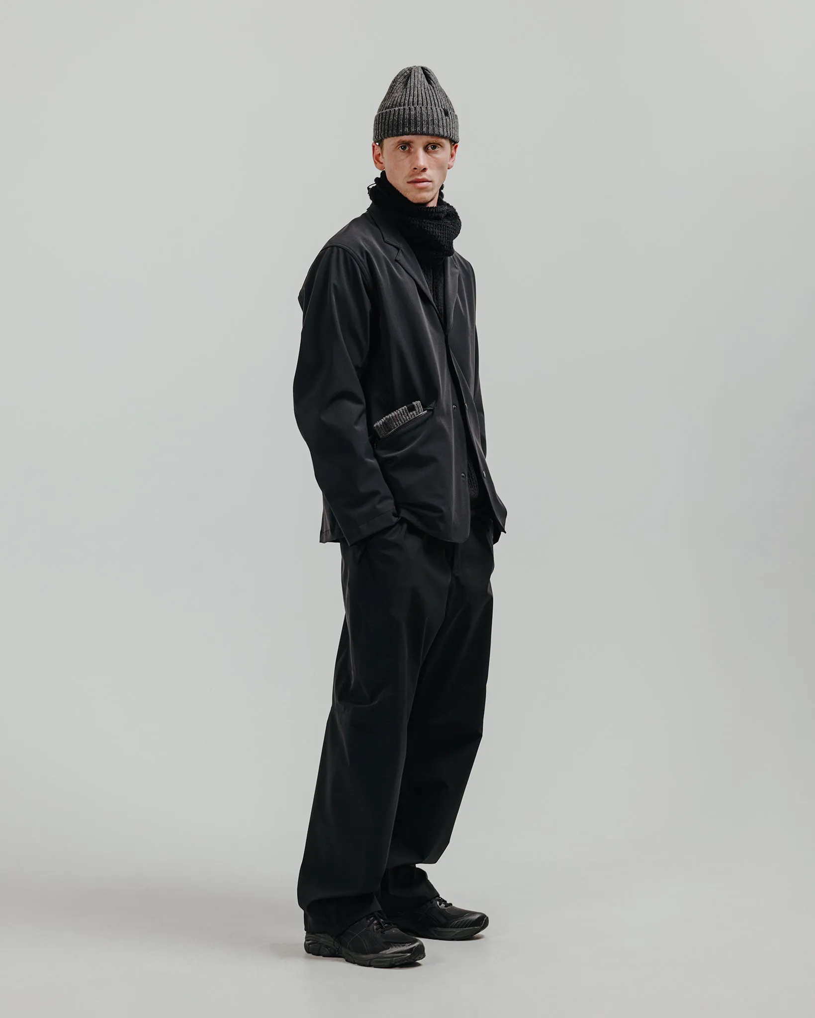 Bureau Jacket - GORE-TEX Windstopper® 3L Nylon Black