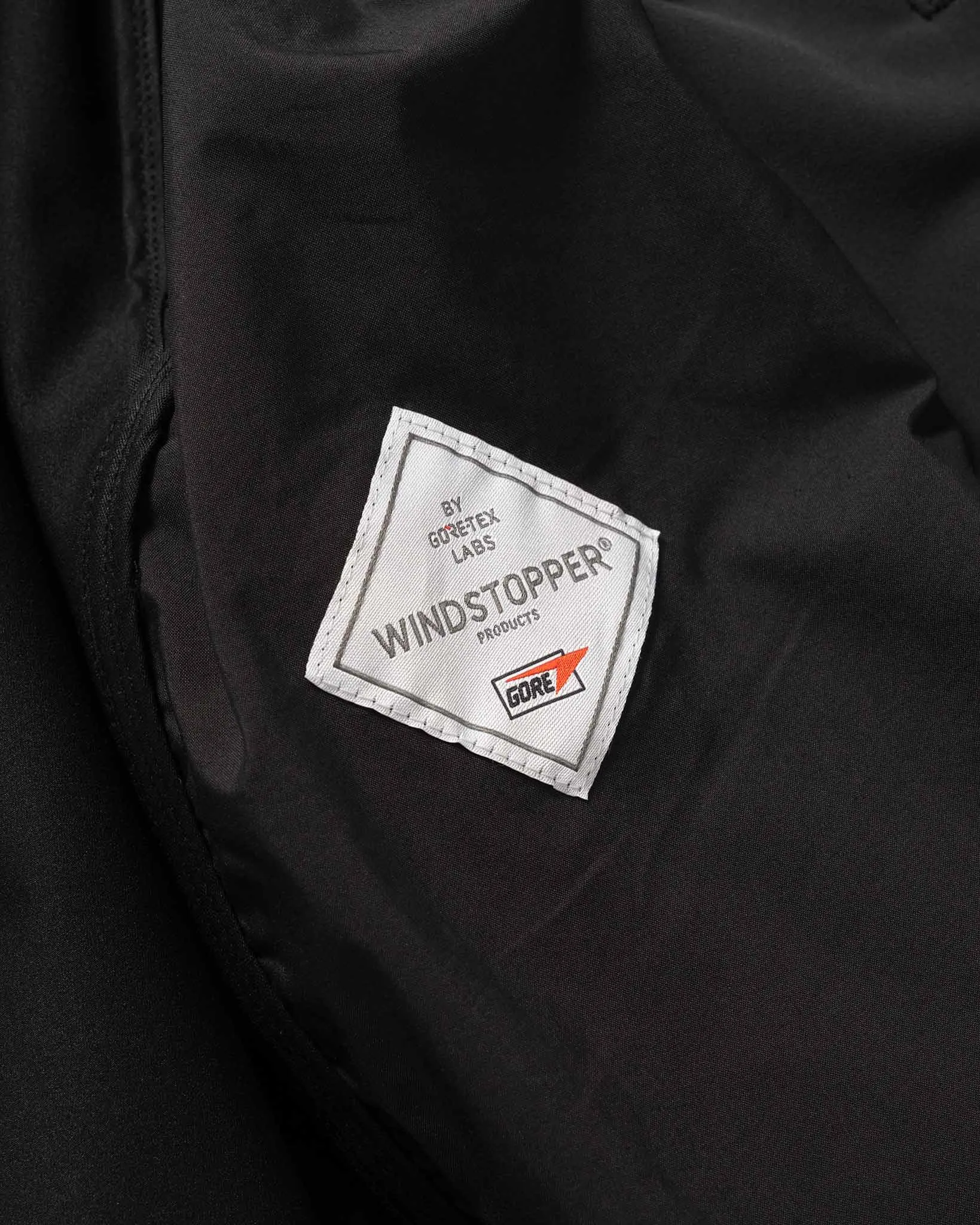 Bureau Jacket - GORE-TEX Windstopper® 3L Nylon Black