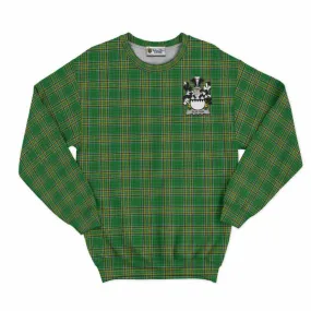 Burton Irish Clan Tartan Sweatshirt with Coat of Arms