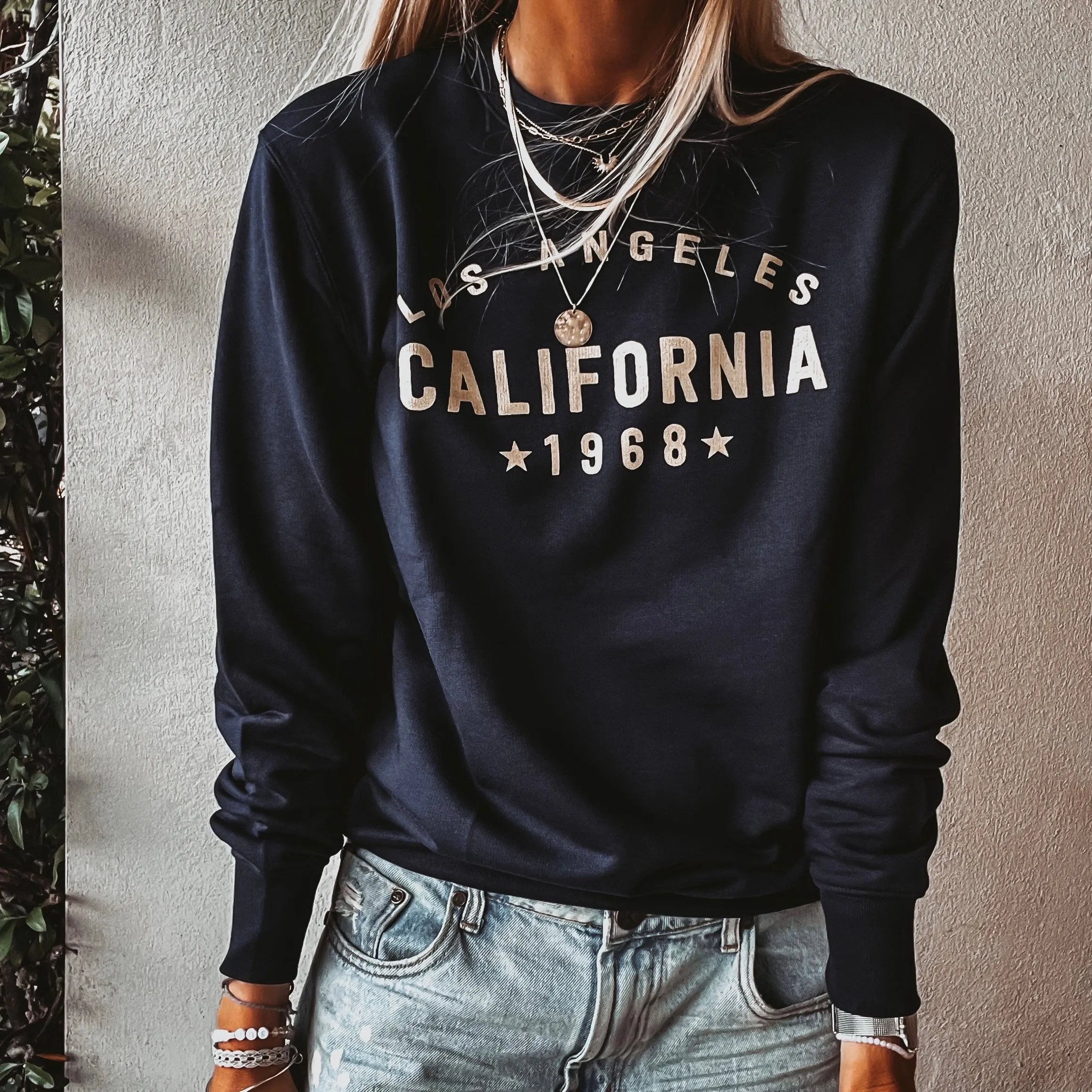 California Los Angeles NAVY/GOLD sweatshirt