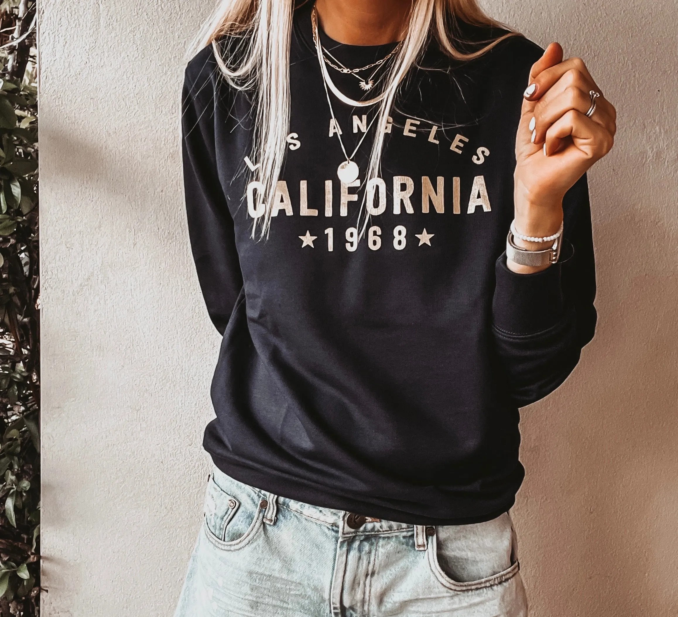 California Los Angeles NAVY/GOLD sweatshirt