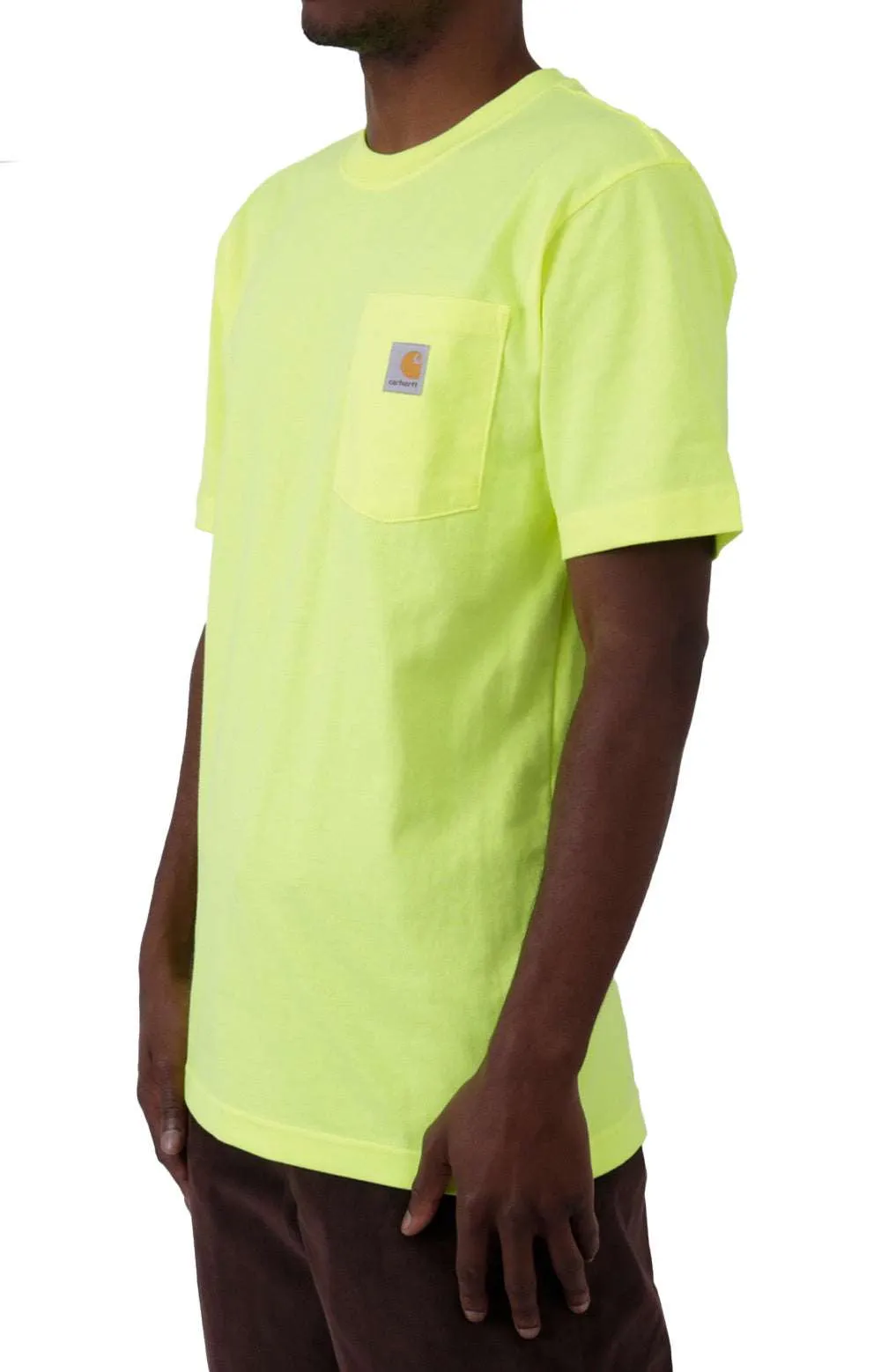 Carhartt Brite Lime Pocket T-Shirt for Workwear