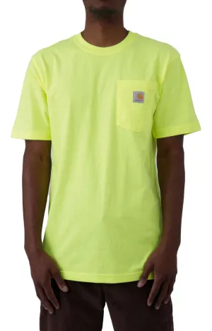 Carhartt Brite Lime Pocket T-Shirt for Workwear