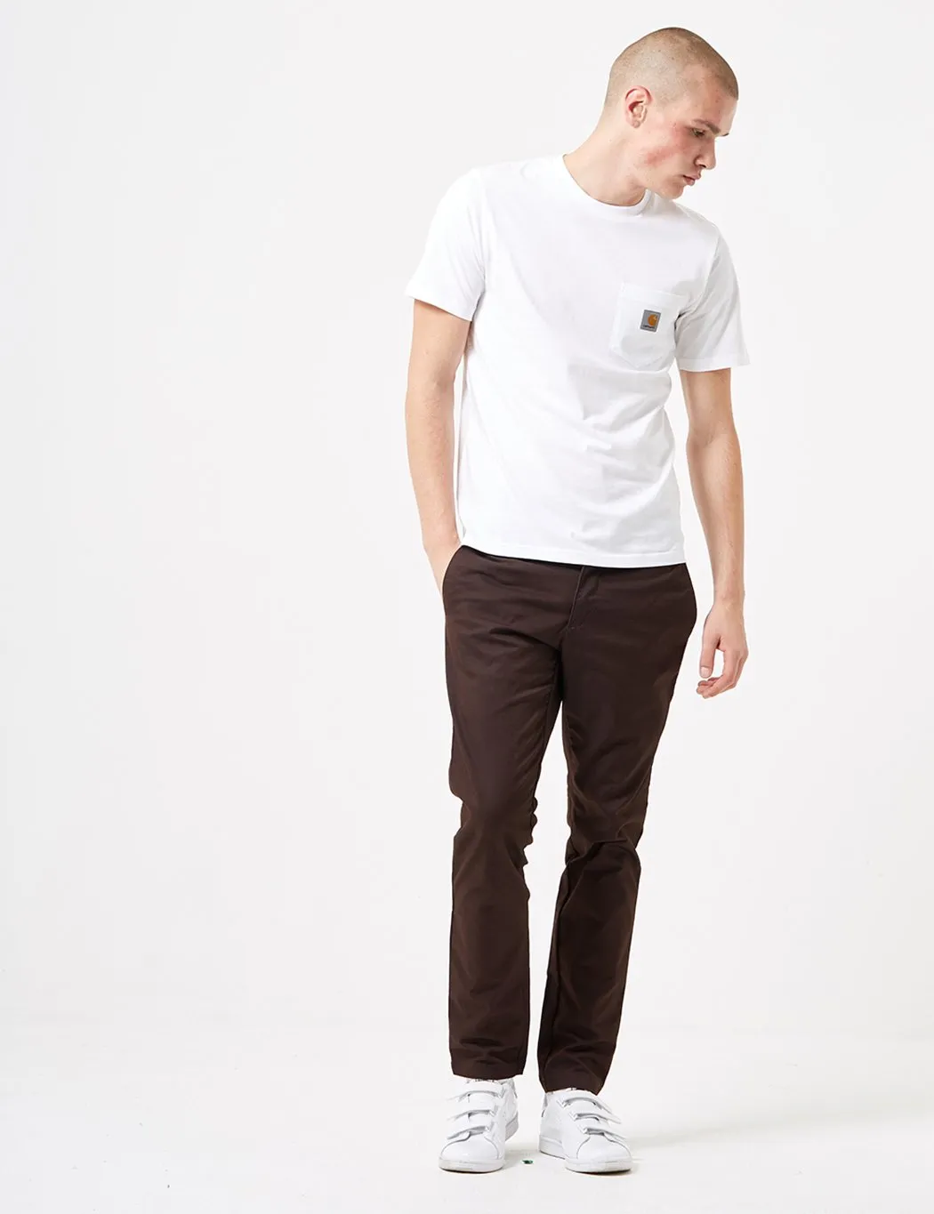 Carhartt Sid Pant Chino (Slim) - Tobacco Brown