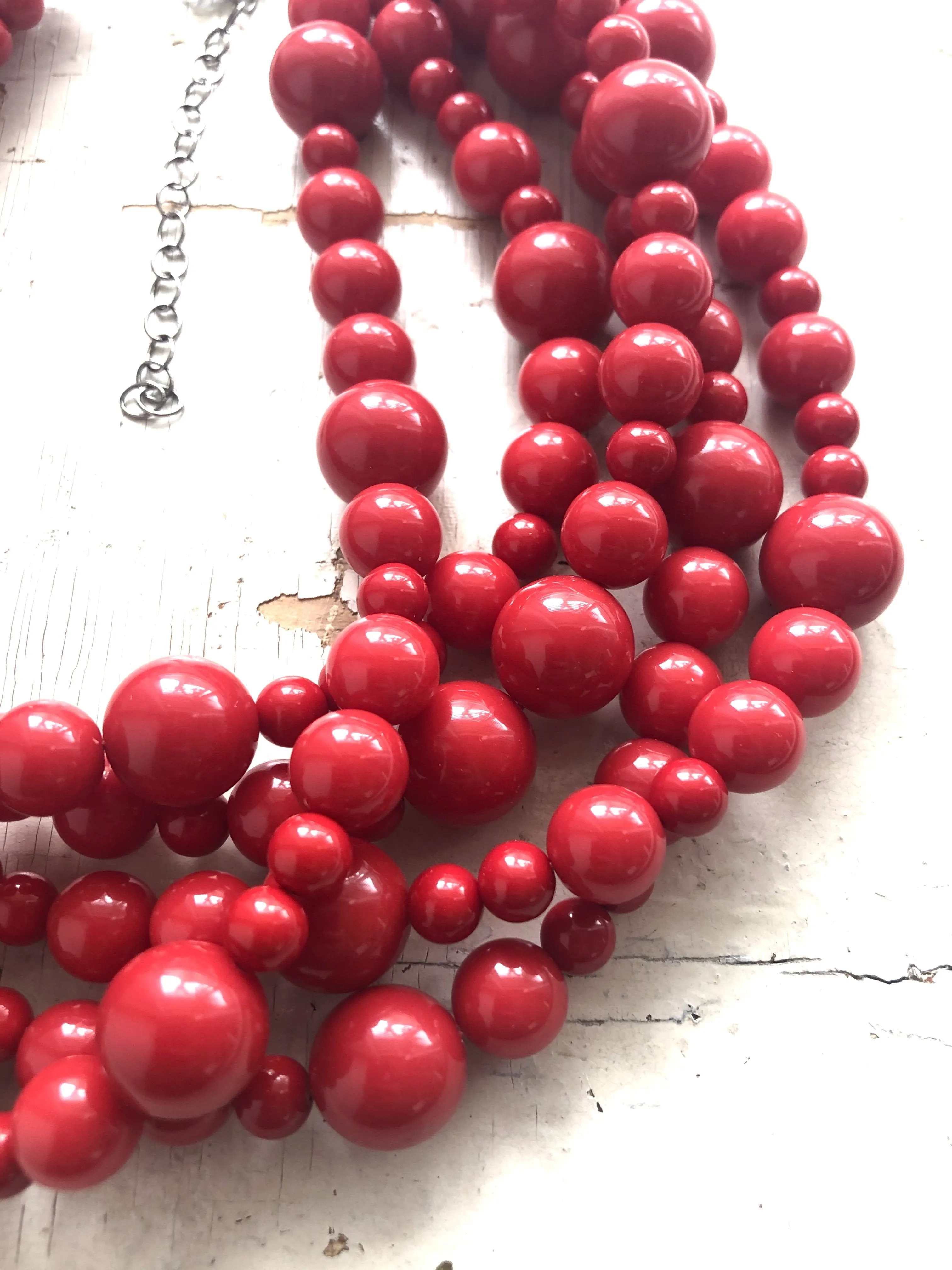 Cherry Red Limited Edition Sylvie Necklace