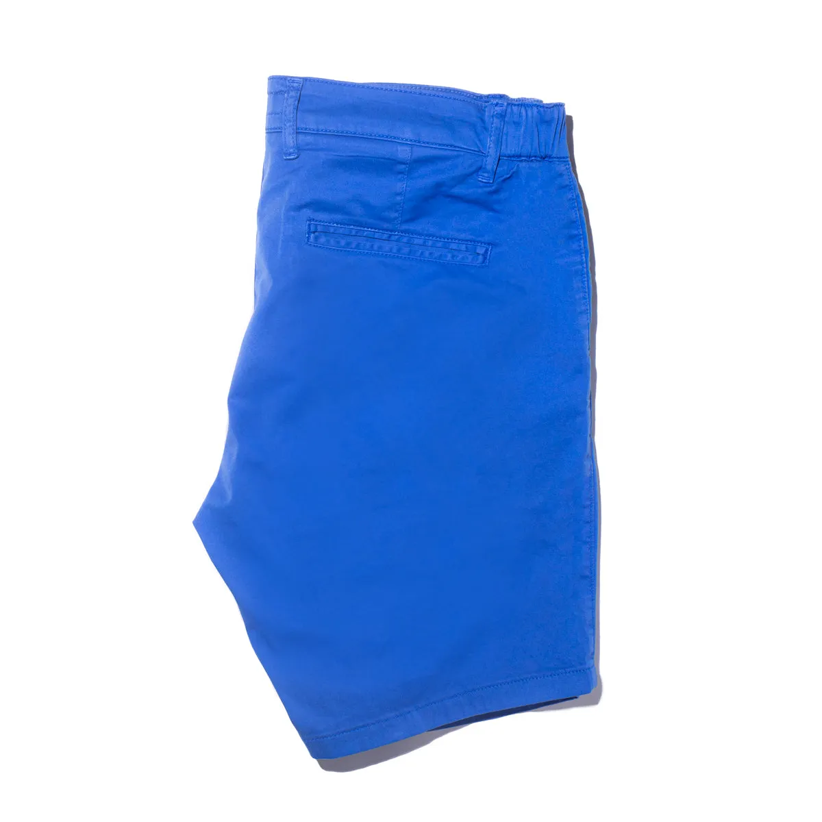 Chino Shorts w/ Drawstring Waist - Blue