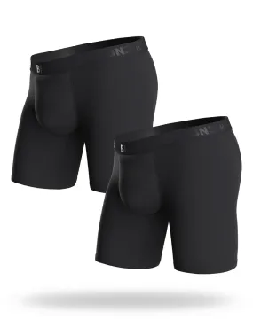 Classic Boxer Brief 2 Pack Black